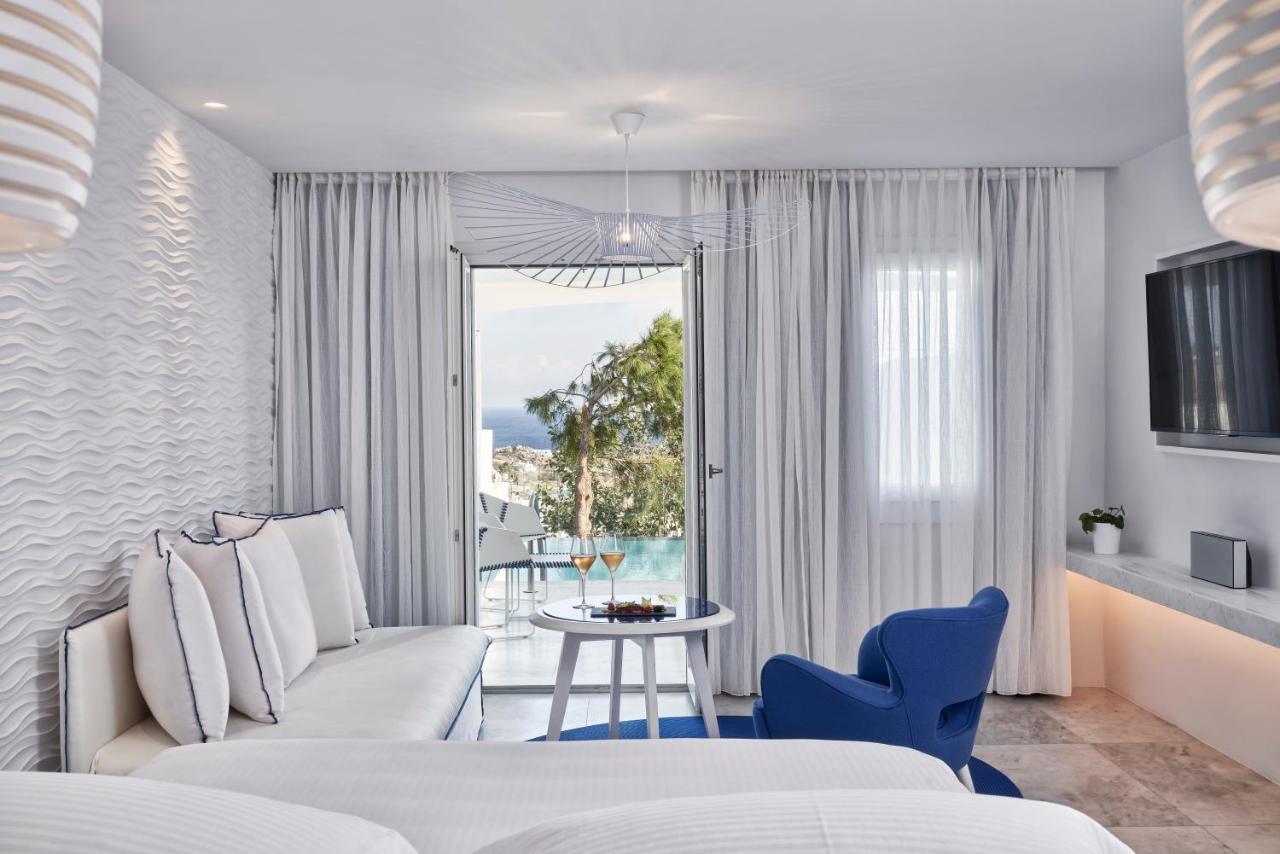 Myconian Ambassador Relais & Chateaux Platísz Jalósz Kültér fotó