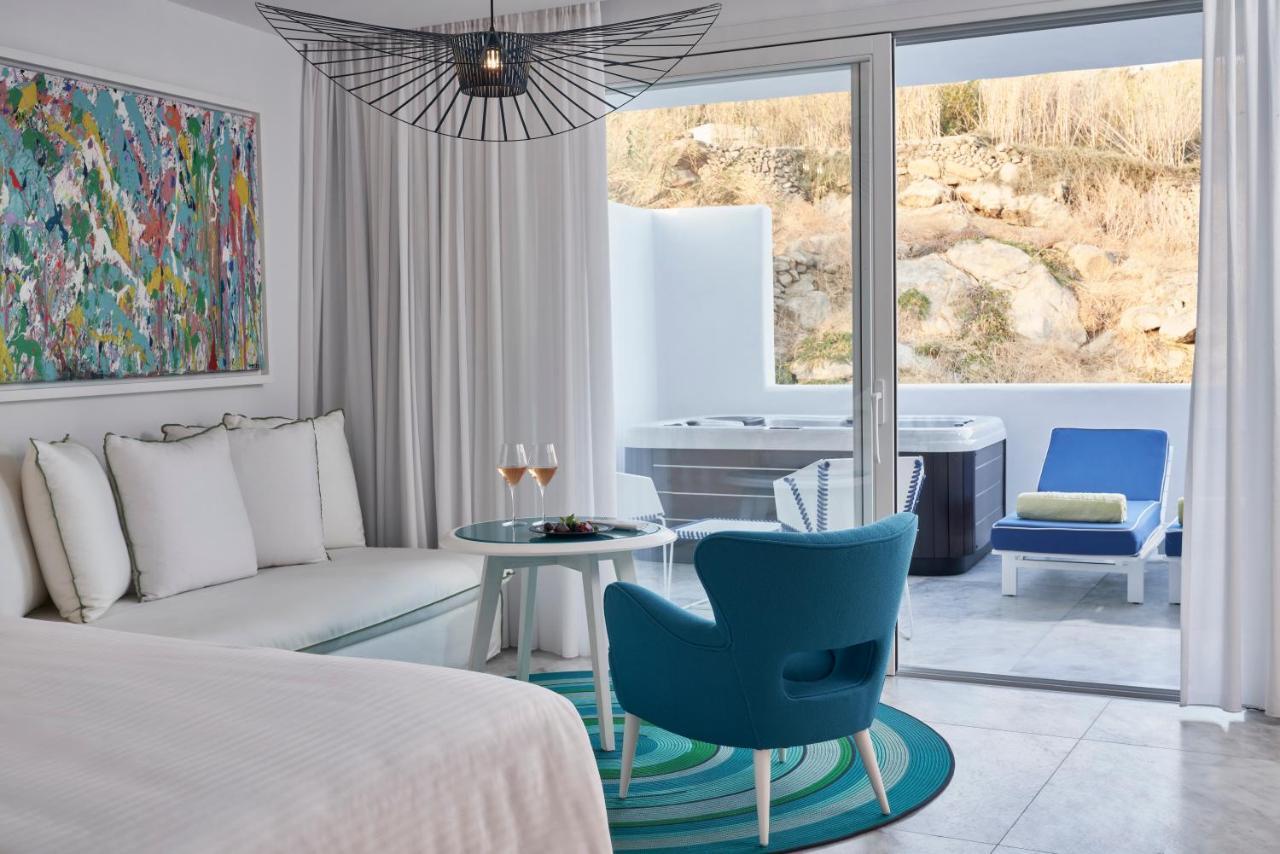 Myconian Ambassador Relais & Chateaux Platísz Jalósz Kültér fotó