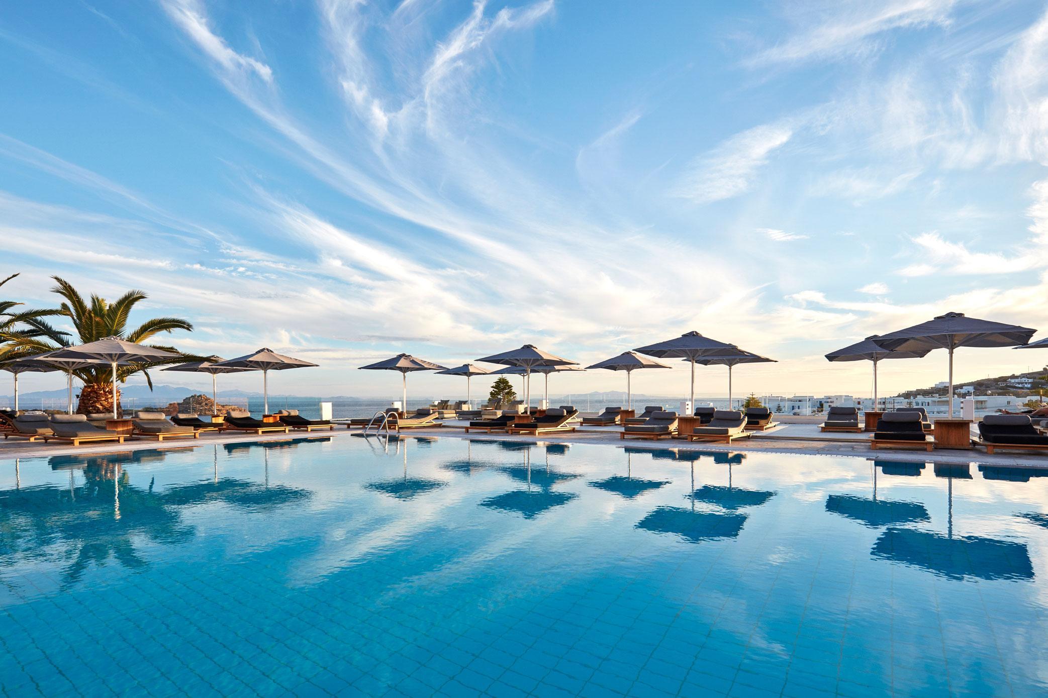 Myconian Ambassador Relais & Chateaux Platísz Jalósz Kültér fotó