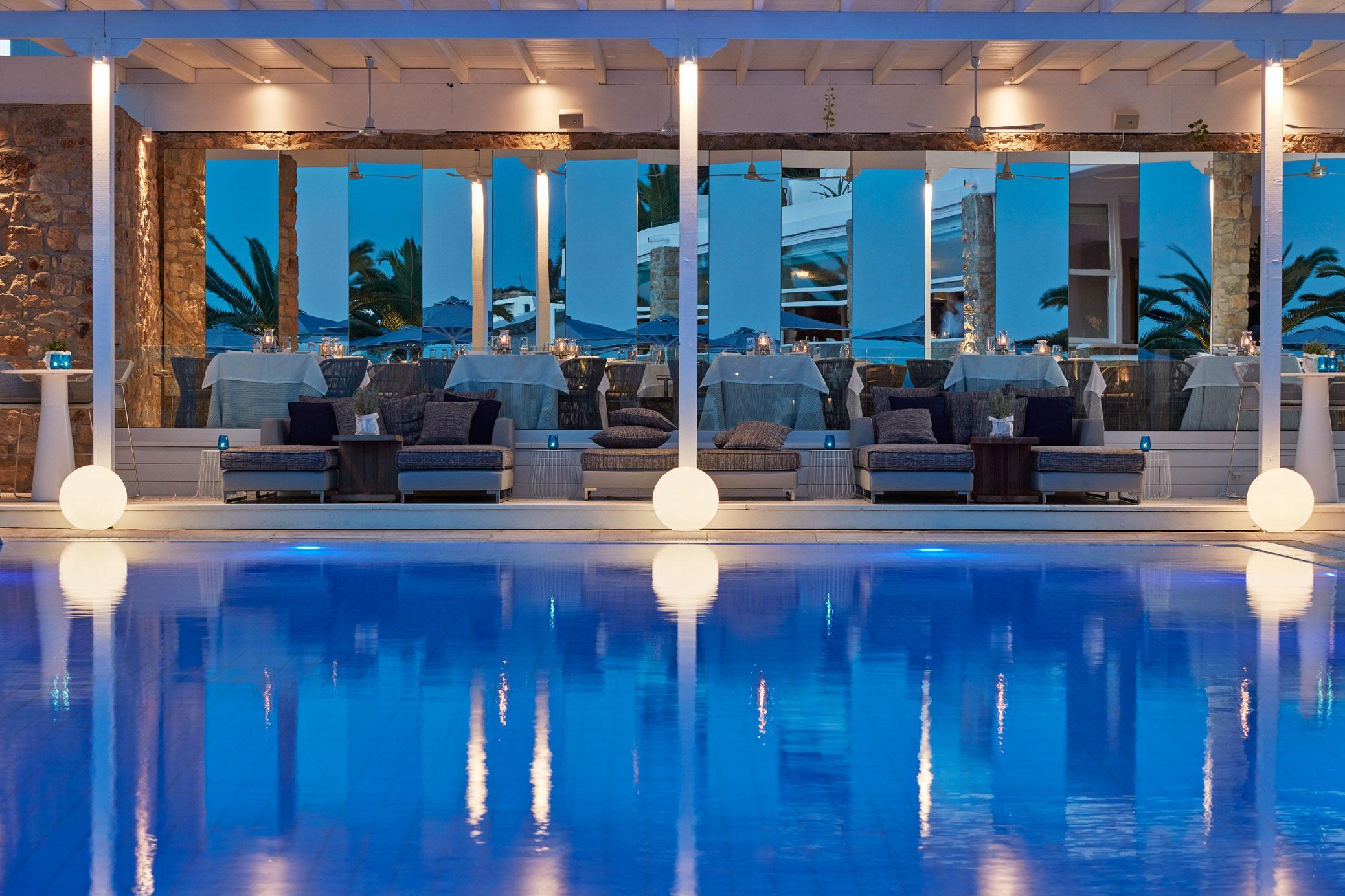 Myconian Ambassador Relais & Chateaux Platísz Jalósz Kültér fotó