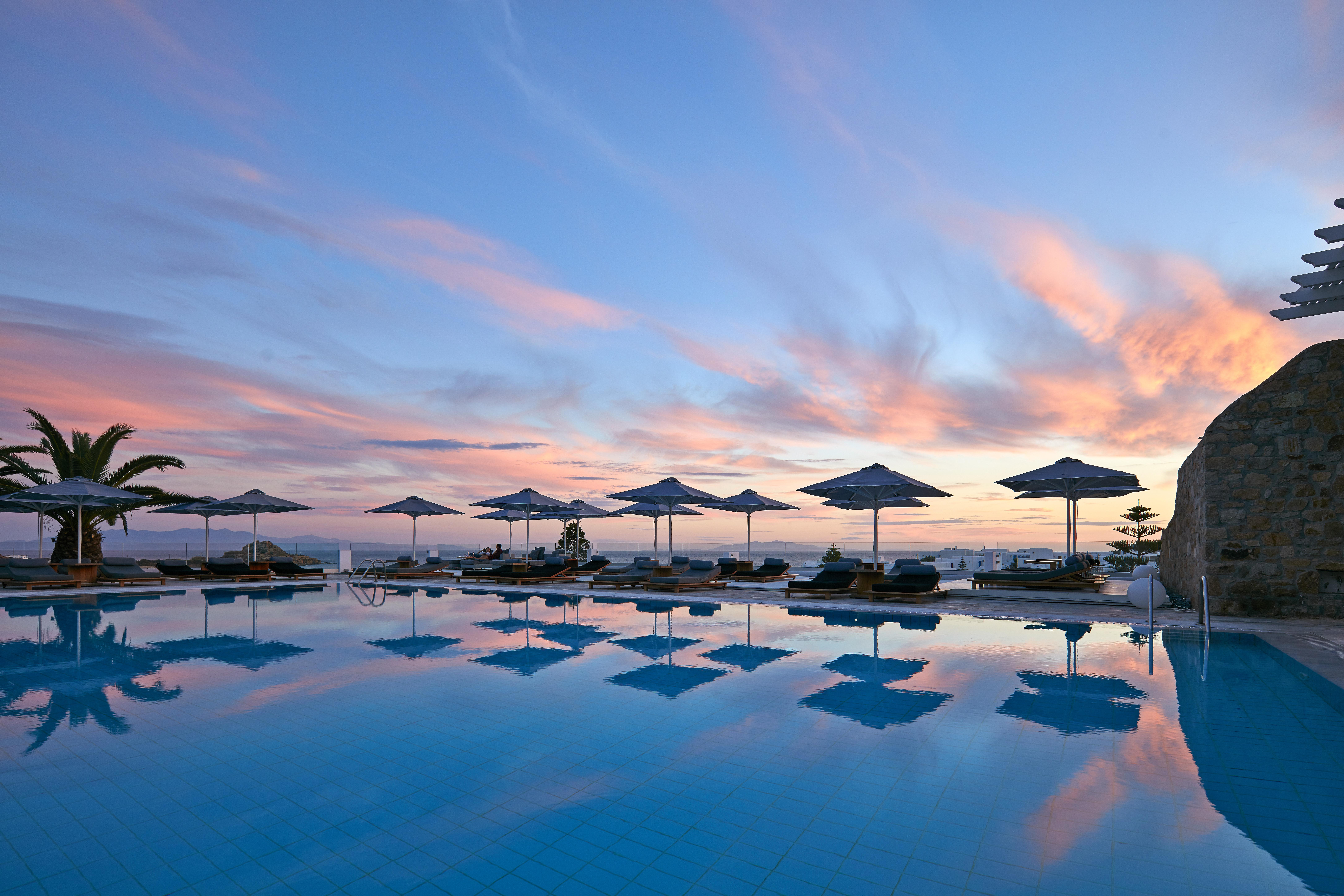 Myconian Ambassador Relais & Chateaux Platísz Jalósz Kültér fotó