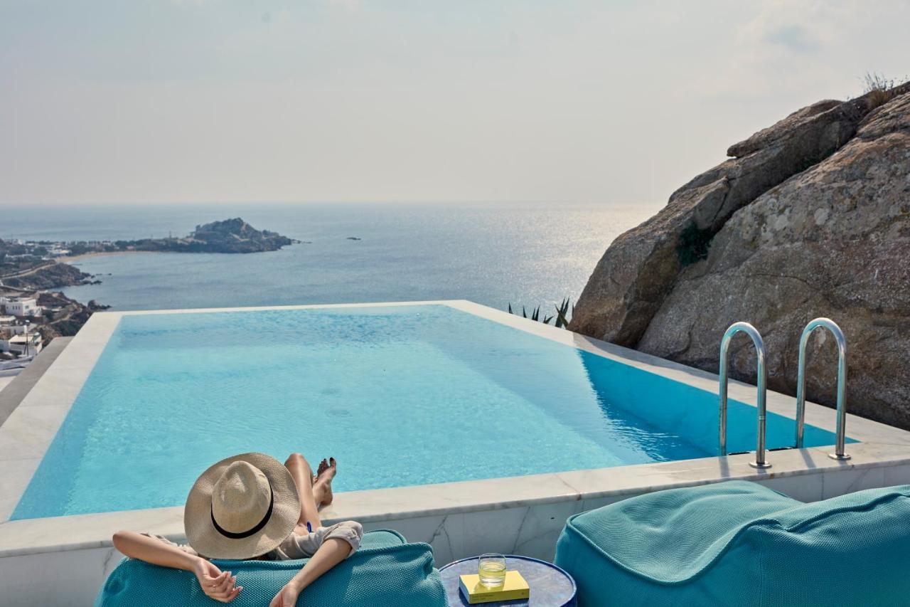 Myconian Ambassador Relais & Chateaux Platísz Jalósz Kültér fotó